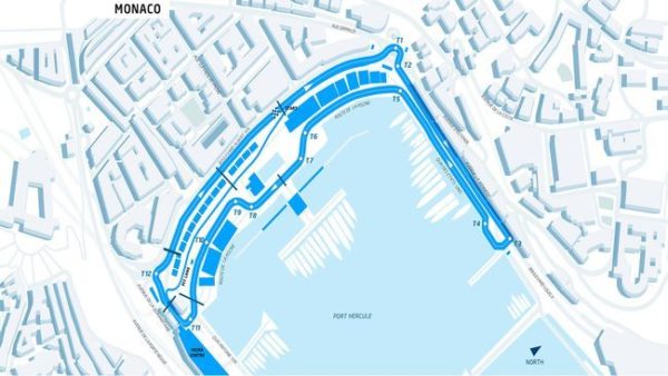 Il circuito "elettrico" di Monaco