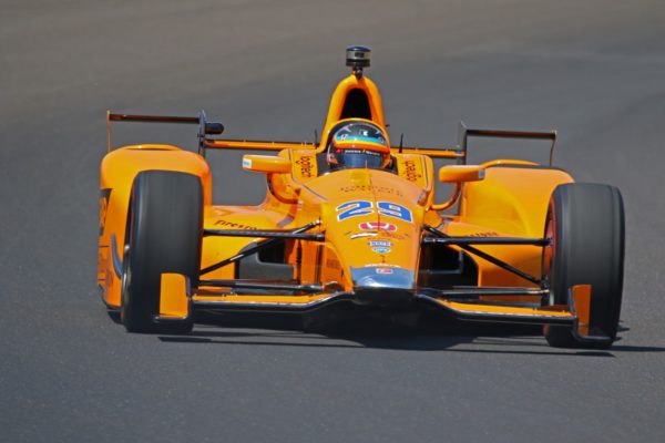 Alonso a Indianapolis con la sua #29