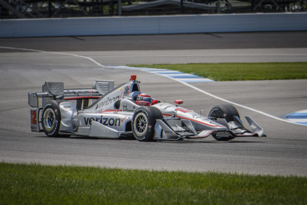 Power sulla pista stradale di Indianapolis