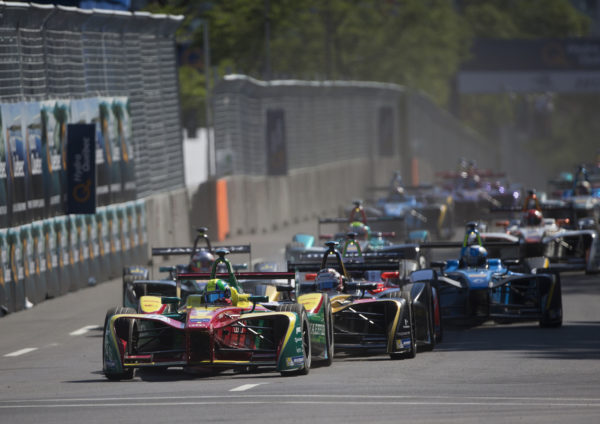 Lo start del secondo ePrix