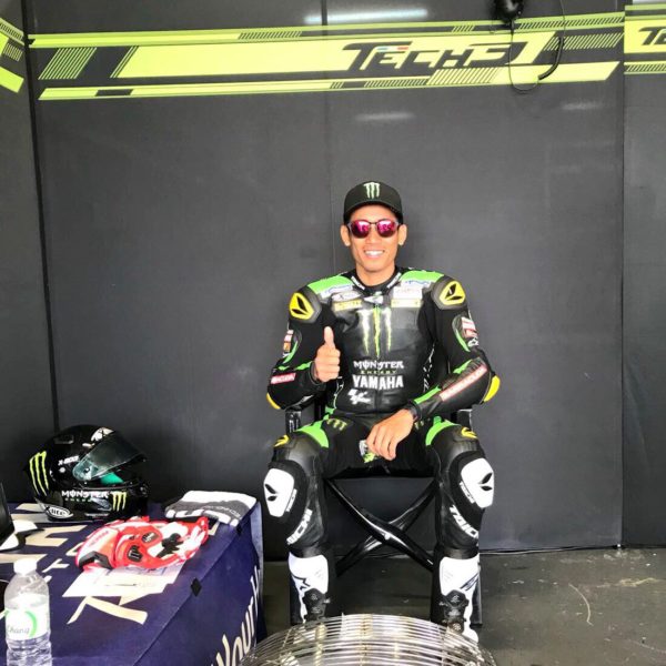 Hafizh Syahrin debutta sulla Yamaha Tech 3