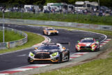 Customer Racing: ADAC Qualifikationsrennen 24h-Rennen: Turbulente Generalprobe für Mercedes-AMG Motorsport auf der Nürburgring-NordschleifeCustomer Racing: ADAC Qualifikationsrennen 24h-Rennen: A turbulent final test for Mercedes-AMG Motorsport at the