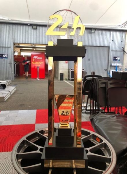 Il trofeo della 24 Ore di Le Mans 2019 - Foto di Augusto Angelelli, membro di AF Corse