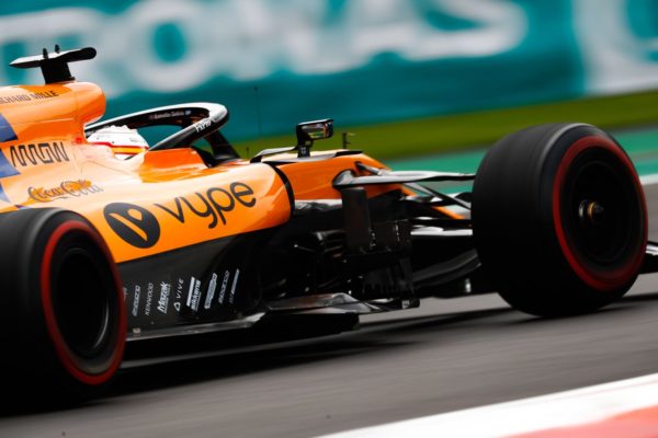 Carlos Sainz in Messico