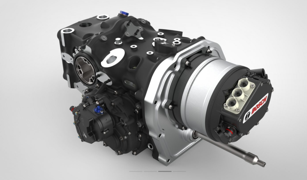 Trasmissione Xtrac e MGU Bosch