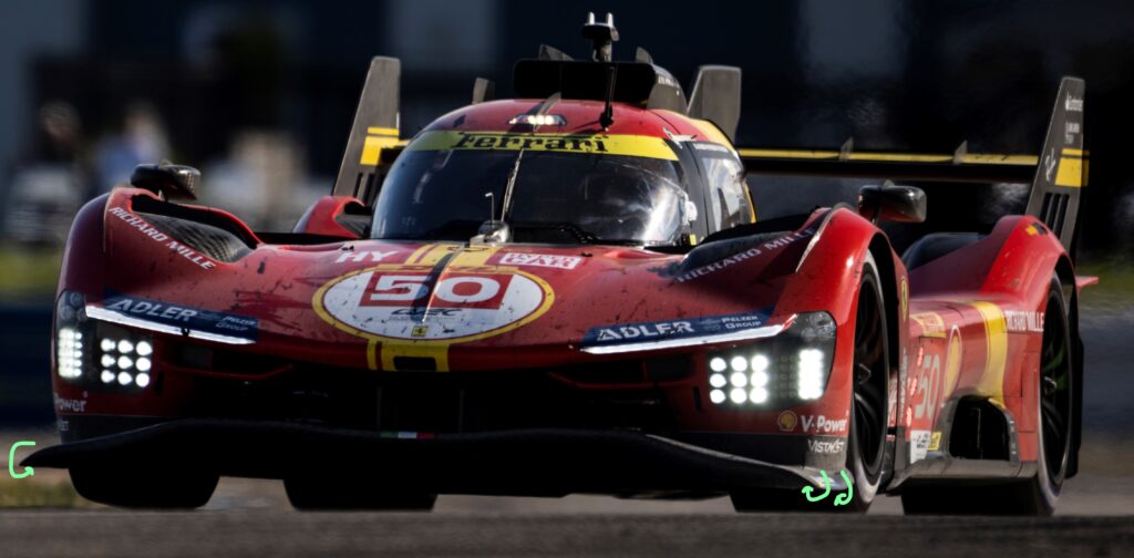 Vortici splitter anteriore