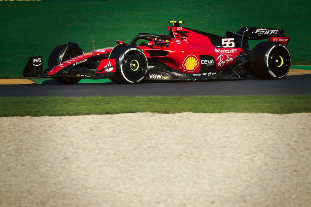 Ferrari SF-23 a Melbourne, Australia