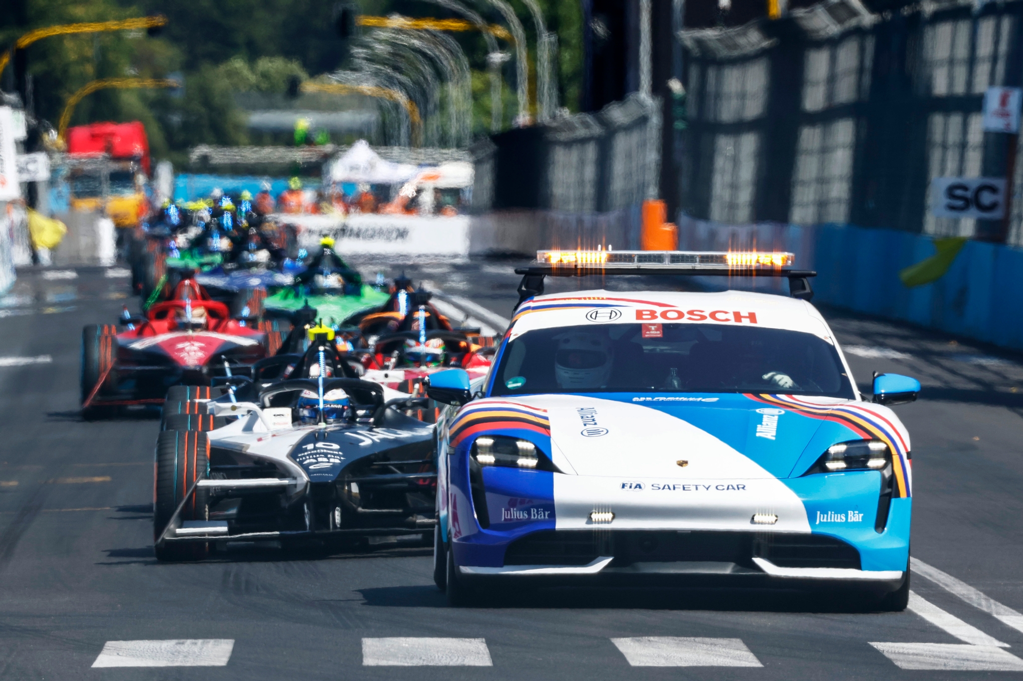 incidente formula e roma