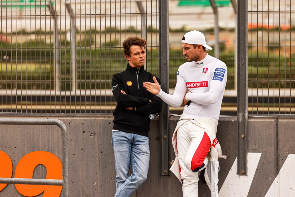 Fórmula e Mahindra test drivers nyck de vries jake dennis in valencia
