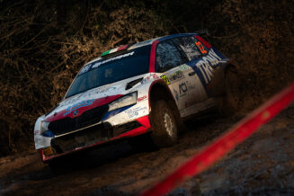 Rally Monza showdown: sotto la pioggia è trionfo Mabellini-Lanzi nel Tempio della Velocità