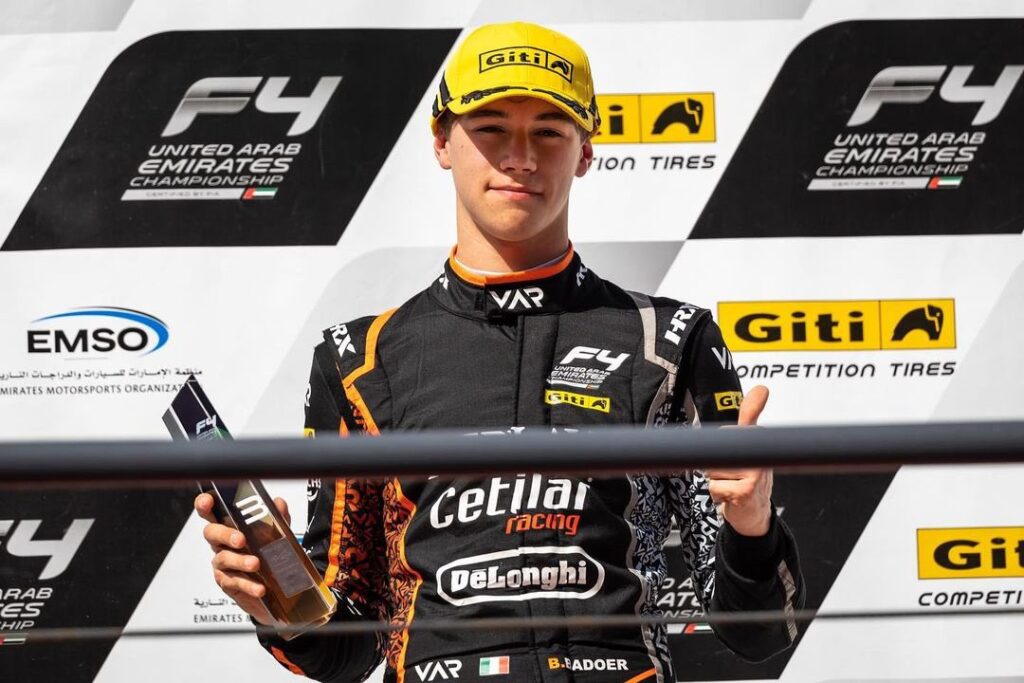 Brando Badoer piloti italiani 2024