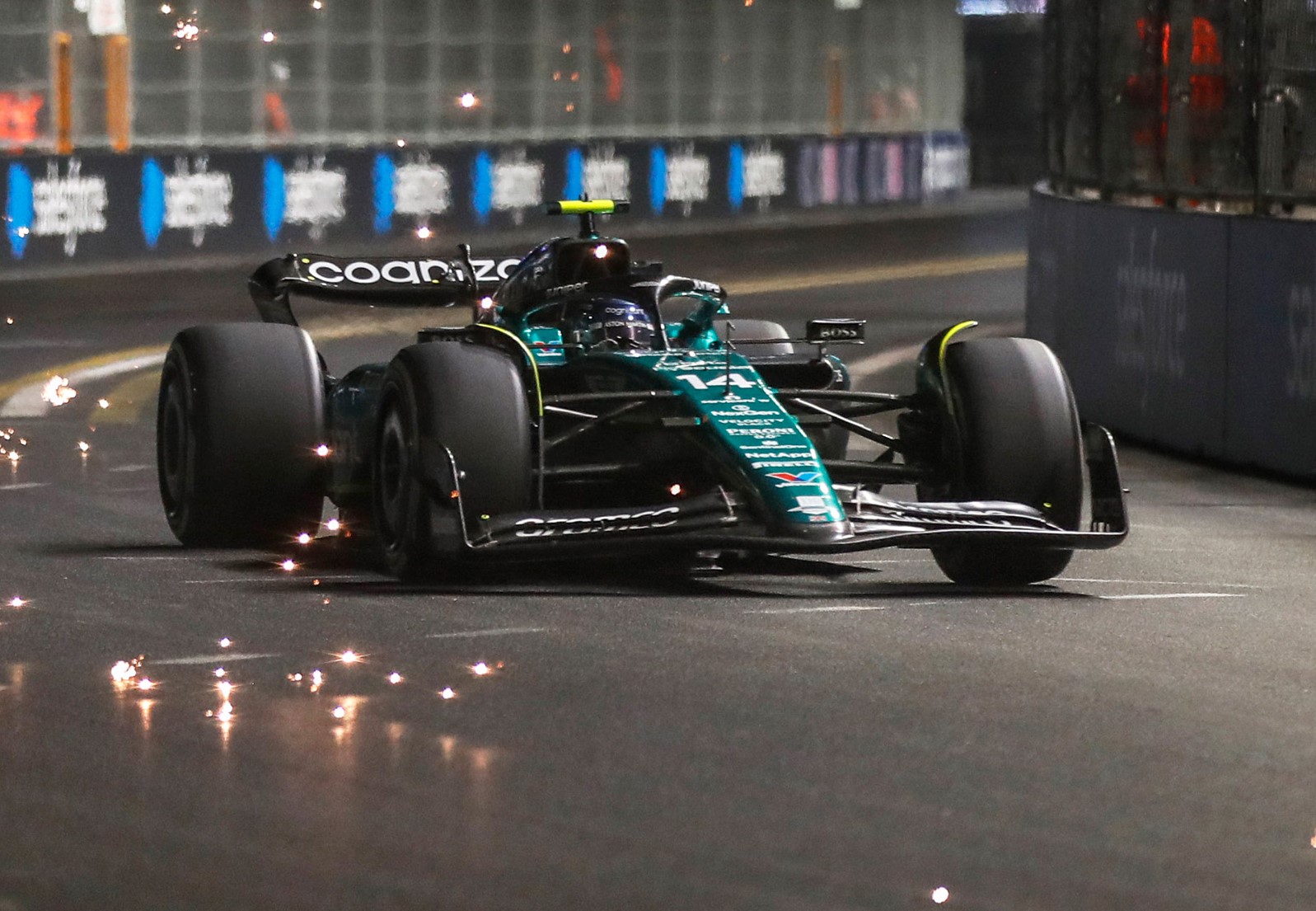 Aston Martin AMR23 a Las Vegas