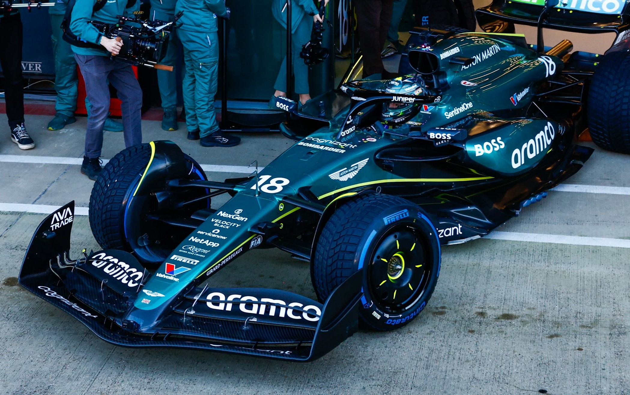 Aston Martin AMR24 a Silverstone