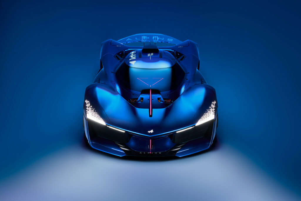 alpine alpenglow prototipo idrogeno